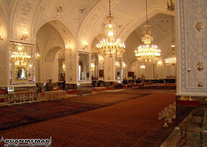 نمای داخلی کاخ ایرانی